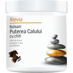 Balsam puterea calului chili 250gr - Alevia