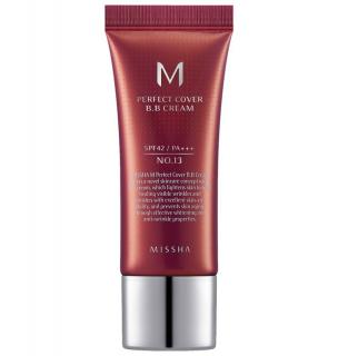 BB Cream M Perfect Cover SPF42 PA+++ No.13 Bej Luminos, 20ml - Missha