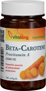 Beta-caroten natural 100cps - Vitaking