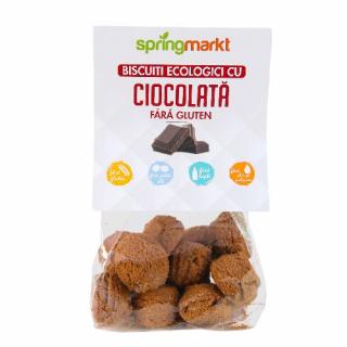 Biscuiti eco cu ciocolata fara gluten 100gr - Springmarkt