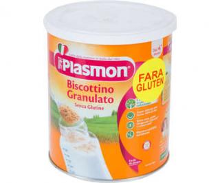 Biscuiti granulati fara gluten +4luni 374gr - Plasmon