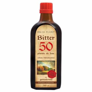 Bitter 50 plante cu ganoderma 500ml - Dacia Plant