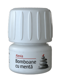 Bomboane mentolate 60cpr masticabile - Alevia