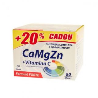 Ca+mg+zn+vit c forte 60dz -20% promo - Zdrovit