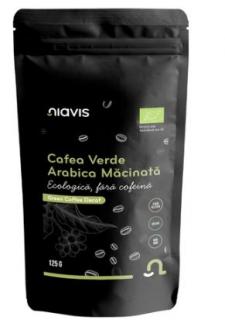 Cafea verde arabica macinata fara cofeina bio 125gr - Niavis