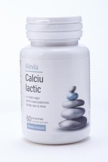 Calciu lactic 60cpr - Alevia
