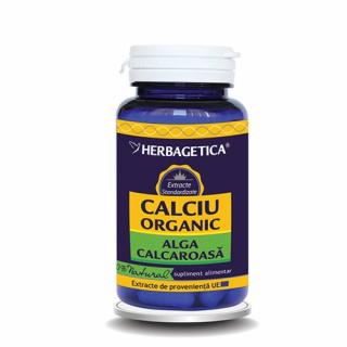 Calciu organic  30cps - Herbagetica