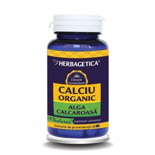 Calciu organic  60cps - Herbagetica