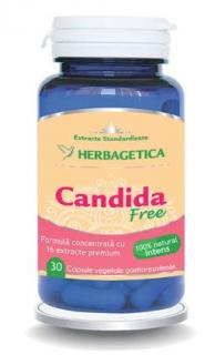 Candida free 30cps - Herbagetica