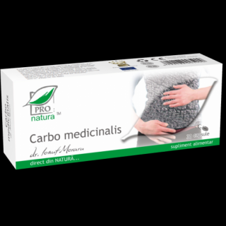 Carbo medicinalis 30cps - Medica