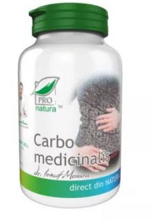 Carbo medicinalis 60cps - Medica