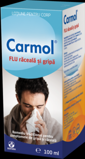 Carmol flu-lotiune frectie 100ml - Biofarm
