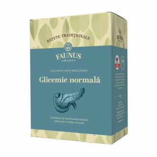 Ceai retete traditionale glicemie norm.180gr - Faunus Plant