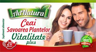 Ceai vitalitate Savoarea Plantelor 20 doze