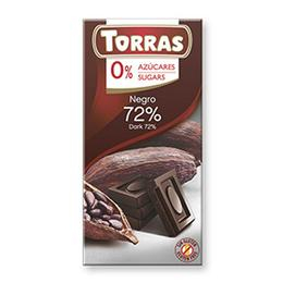 Ciocolata cu 72% cacao 75gr - Torras