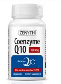 Coenzyme q10 100mg kaneka 30cps - Zenyth Pharmaceuticals