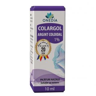 Colargol Argint Coloidal 1% 10ml - Onedia