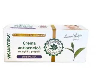 Crema antiacneica argilapropolis 20ml - Vivanatura