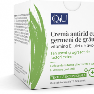 Crema antirid cu germeni grau 50ml - Tis Farmaceutic