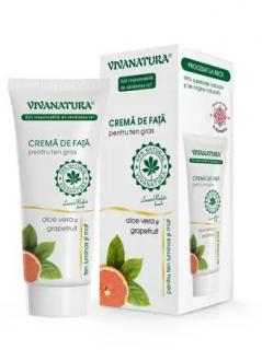 Crema fata pt.ten gras 75ml - Vivanatura