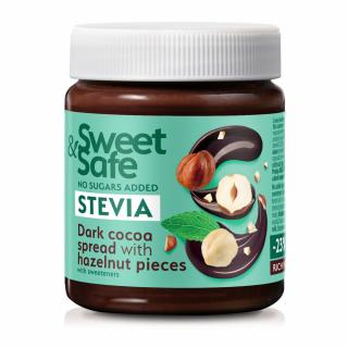 Crema intensa cacaoalune+stevie 220gr sweetsafe - Sly Nutritia