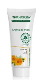 Crema maini galbenelecatina 75ml - Vivanatura