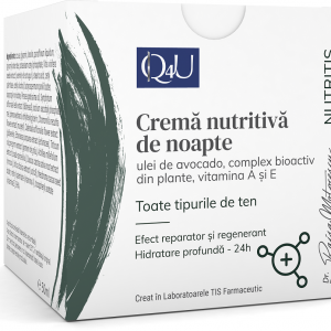 Crema nutritiva de noapte nutritis 50ml - Tis Farmaceutic