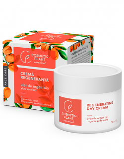 Crema reg. zi cu ul arganaloe(bio)50ml - Cosmeticplant