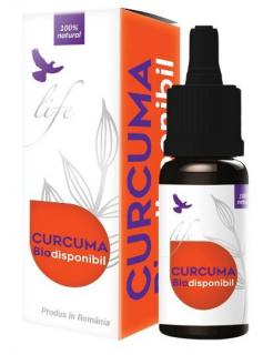 Curcuma biodisponibil 10ml -Bionovativ