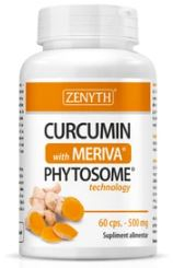 Curcumin with meriva phytosome 60cps - Zenyth Pharmaceuticals