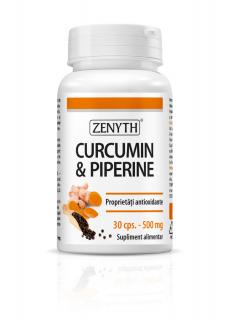 Curcuminpiperine 500mg 30cps - Zenyth Pharmaceuticals