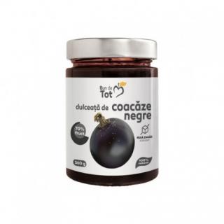 Dulceata de coacaze negre fara zahar 360gr - Dacia Plant