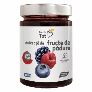 Dulceata de fructe de padure fara zahar 360gr - Dacia Plant