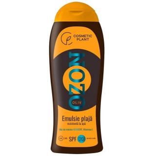 Emulsie plaja OZON SPF20 rezistenta la apa cu ulei de masline, 200ml