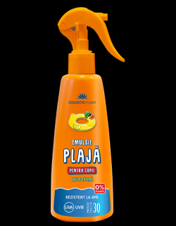 Emulsie protectie solara FPS30 protectie ridicata, pentru copii, spray, 200ml