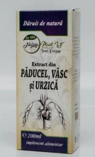 Extract din paducel, vasc si urzica 200ml - Natura Plant Poieni