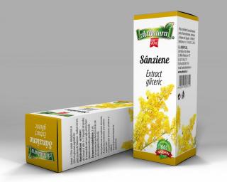 Extract gliceric sanziene cu fl.galbene 50ml - Adserv