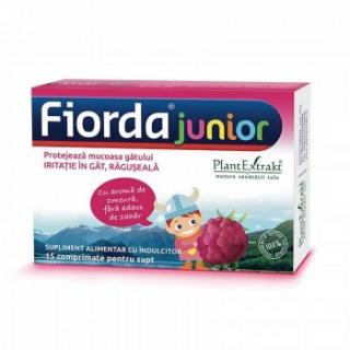 Fiorda junior zmeura de supt 15cpr - Plantextrakt