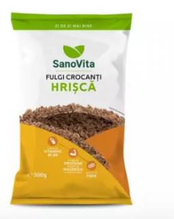 Fulgi crocanti hrisca 500gr - Sano Vita