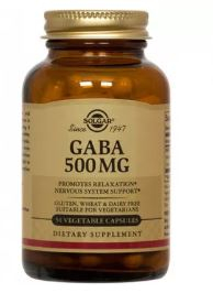 Gaba 500mg 50cps - Solgar