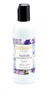 Gel facial exfoliator scrub celulozic 150ml - Herbagen