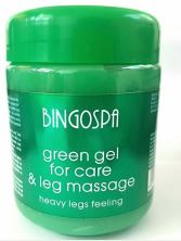 Gel verde masaj picioare grele 500gr - Bingo Spa