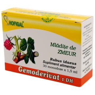 Gemoderivat mladite zmeur 1,5ml 30mdz - Hofigal