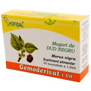 Gemoderivat muguri dud negru 1,5ml 30mdz - Hofigal