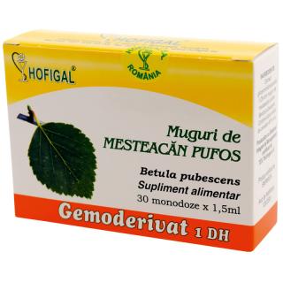 Gemoderivat muguri mesteacan pufos 1,5ml 30mdz - Hofigal