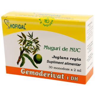 Gemoderivat muguri nuc 2ml 30mdz - Hofigal