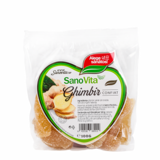 Ghimbir confiat 100gr - Sano Vita