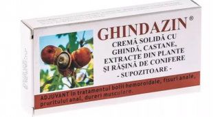 Ghindazin supozitoare 1,5gr 10 - Elzin Plant