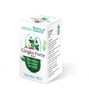 Gingko forte plus 30cps - Rotta Natura