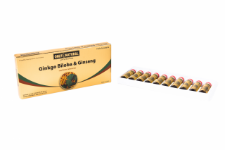 Ginkgo biloba+ginseng 10fl 10ml (on) - Only Natural